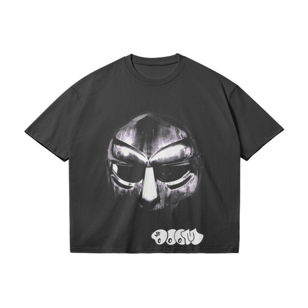 UPF MF Doom Graphic T Shirt 90s HipHop Black Shirt Unisex Shirt